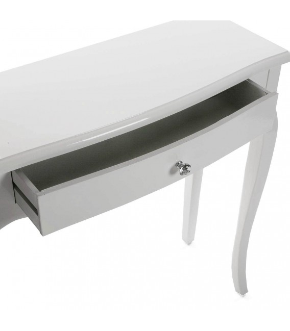 CONSOLA 80 X 30 X 80 CAGLIARI 1 CAJON LACADA EN BLANCO