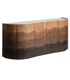 APARADOR 180 X 46 X 74 STURGIS MADERA MANGO NOGAL DEGRADE