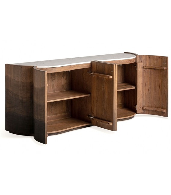 APARADOR 180 X 46 X 74 STURGIS MADERA MANGO NOGAL DEGRADE