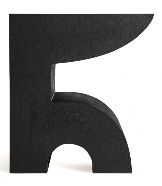 MESITA AUXILIAR 49 X 41 X 54 BLAGHE CEMENTO NEGRO