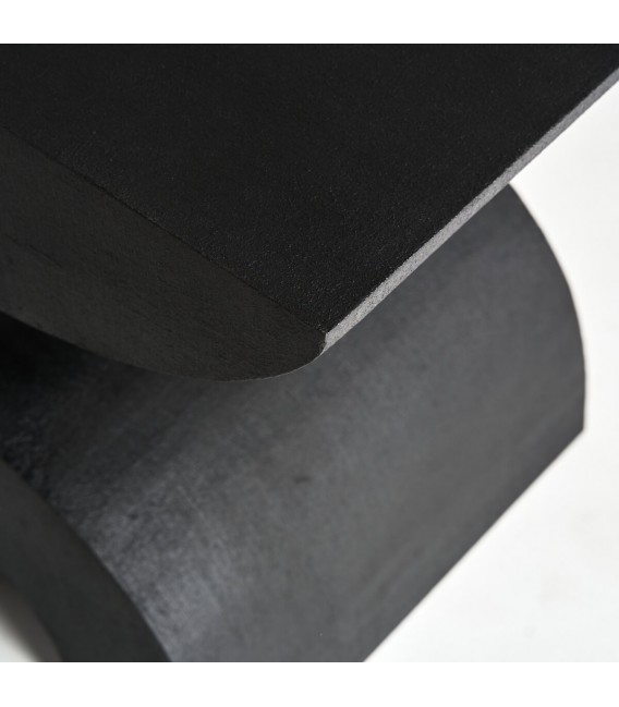 MESITA AUXILIAR 49 X 41 X 54 BLAGHE CEMENTO NEGRO