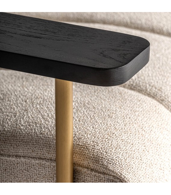 SILLON 79 X 78 X 72 LAGUAR MADERA ACERO Y TEXTIL