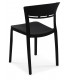 SILLA 45 X 42 X 88 BRENDA POLIPROPILENO NEGRO