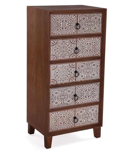 SINFONIER 48 X 35 X 100 KAPUA MADERA COLOR NOGAL