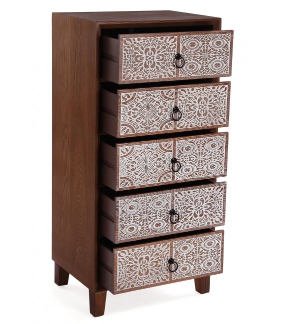 SINFONIER 48 X 35 X 100 KAPUA MADERA COLOR NOGAL