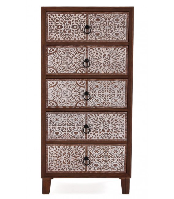 SINFONIER 48 X 35 X 100 KAPUA MADERA COLOR NOGAL