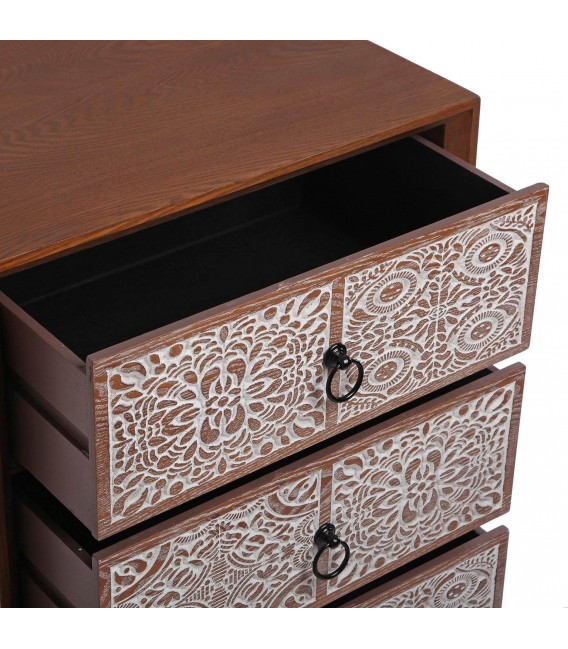 SINFONIER 48 X 35 X 100 KAPUA MADERA COLOR NOGAL