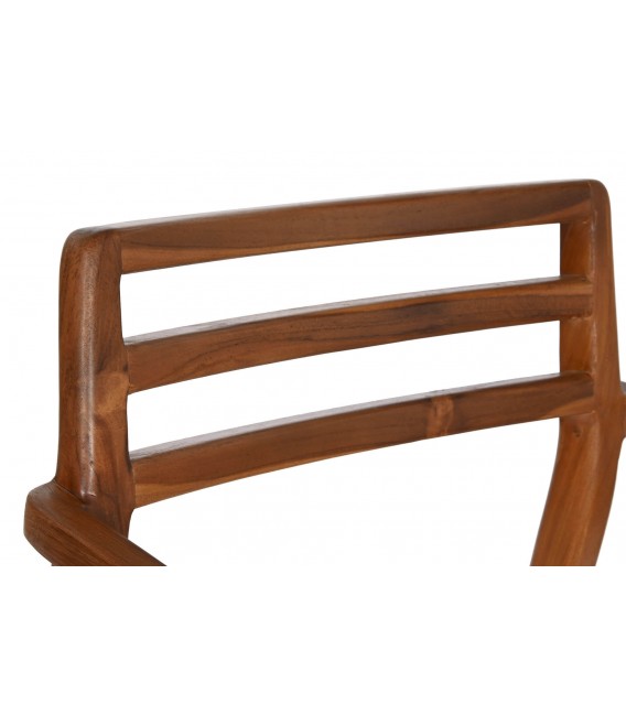 SILLON COMEDOR 50 X 56 X 86 KULTA MADERA TECA RATAN NATURAL