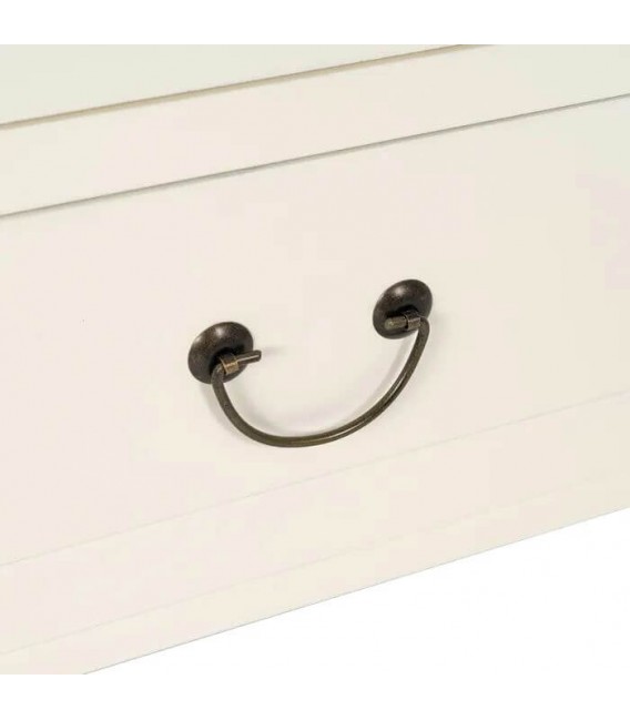 ARMARIO ALACENA 100 X 45 X 160 TLIN MADERA LACADA EN BLANCO