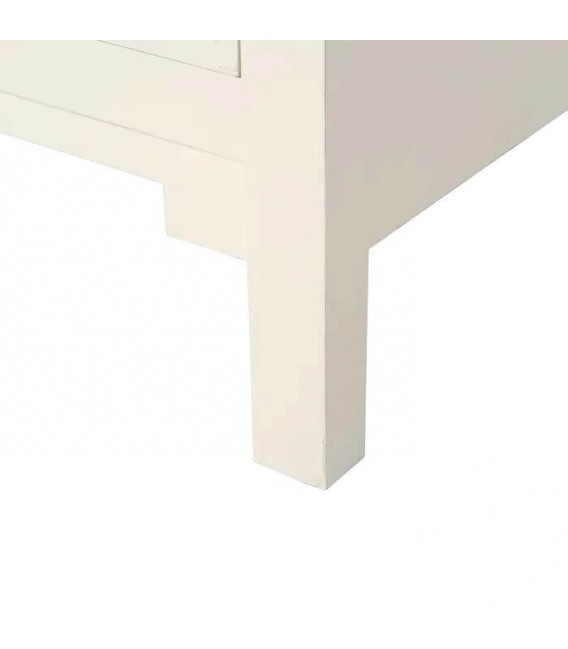 ARMARIO ALACENA 100 X 45 X 160 TLIN MADERA LACADA EN BLANCO