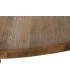 MESA DE COMEDOR 140 Ø X 75 LUCAR MADERA TECA RECICLADA NATURAL