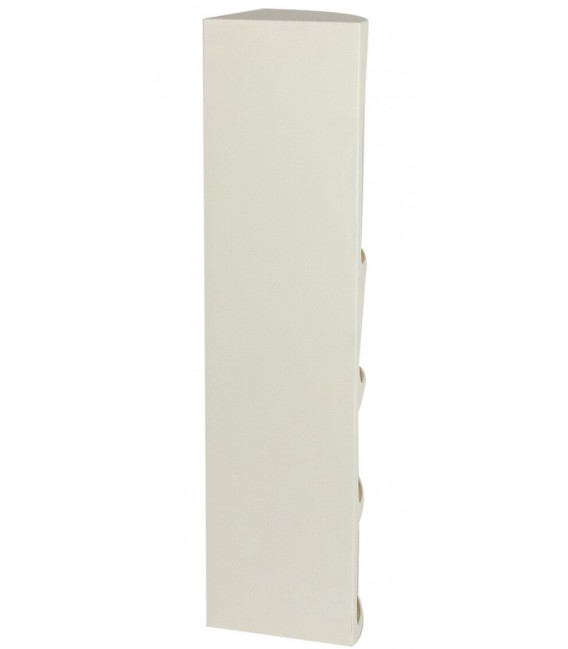 ESTANTERIA RINCON 30 X 30 X 120 ISLA MADERA MDF LACADA EN BLANCO