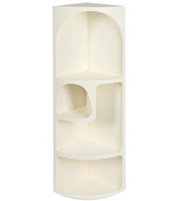 ESTANTERIA RINCON 30 X 30 X 120 ISLA MADERA MDF LACADA EN BLANCO