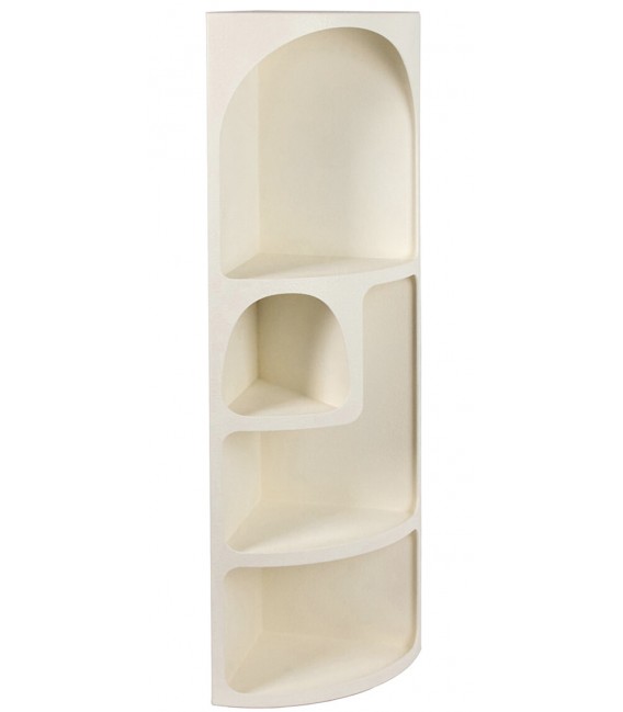 ESTANTERIA RINCON 30 X 30 X 120 ISLA MADERA MDF LACADA EN BLANCO