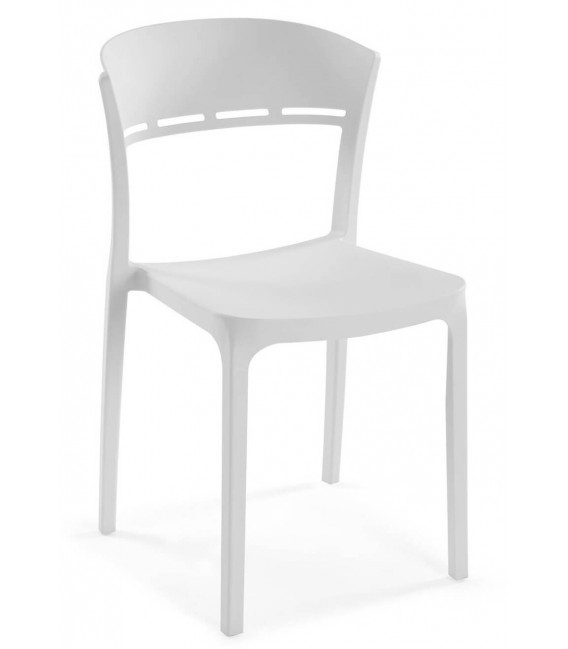 SILLA 45 X 42 X 88 BRENDA POLIPROPILENO BLANCO