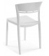 SILLA 45 X 42 X 88 BRENDA POLIPROPILENO BLANCO