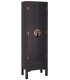 ARMARIO 55 X 35 X 185 ORIENT MADERA NEGRA PERFILADA EN ORO