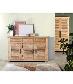 APARADOR 150 X 40 X 90 BASANA MADERA MANGO NATURAL