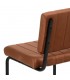 SILLA 48 X 56 X 82 CONTRACT TELA TERRACOTA METAL NEGRO