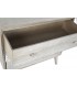 COMODA 80 X 42 X 80 TROYA MADERA PAULONIA NATURAL Y BLANCO