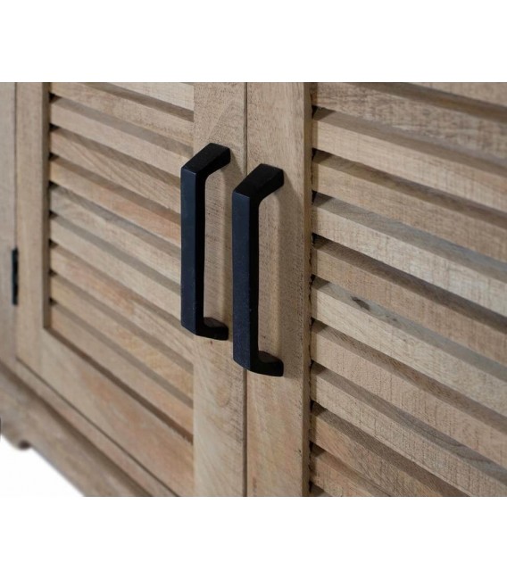 ESTANTERIA 90 X 40 X 180 BASANA MADERA MANGO NATURAL