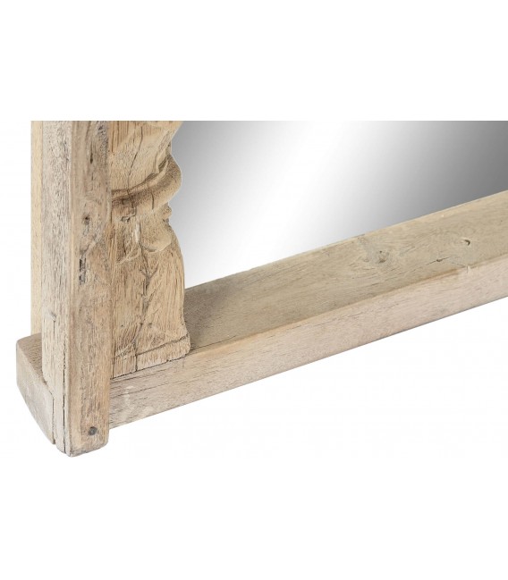 ESPEJO 102 X 11 X 203 GANHESA MADERA MANGO TALLADA NATURAL