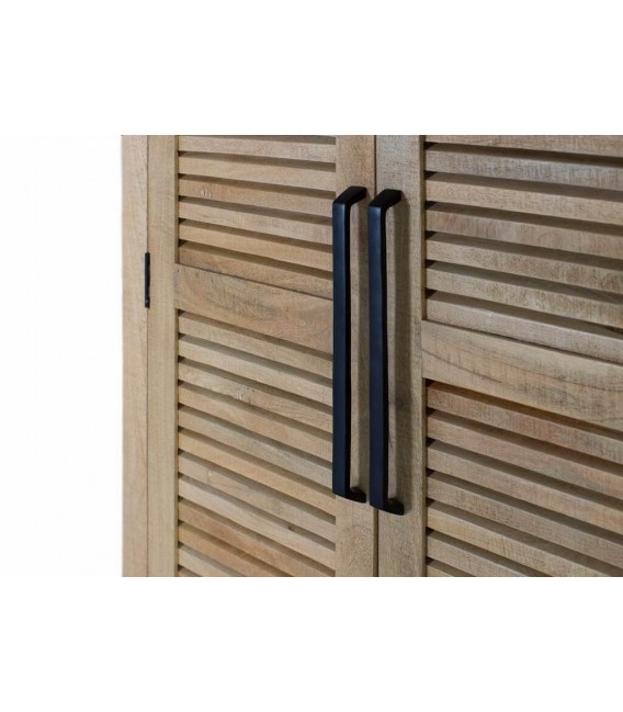 ARMARIO ALACENA 100 X 40 X 180 BASANA MADERA MANGO NATURAL