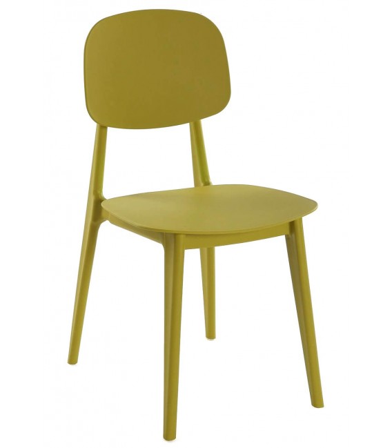 SILLA 42 X 40 X 80 BERTRA POLIPROPILENO VERDE