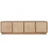 MUEBLE DE TV 157 X 40 X 46 BERLINE MADERA Y RATAN NATURAL