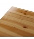 MESA DE COCINA 120 X 70 X 80 CURLET MADERA NATURAL Y BLANCA
