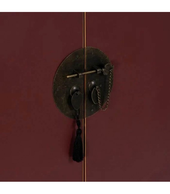 ARMARIO 100 X 45 X 160 MARTEA MADERA GRANETE PERFILADO ORO