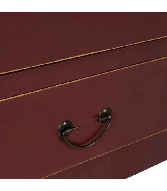 ARMARIO 100 X 45 X 160 MARTEA MADERA GRANETE PERFILADO ORO