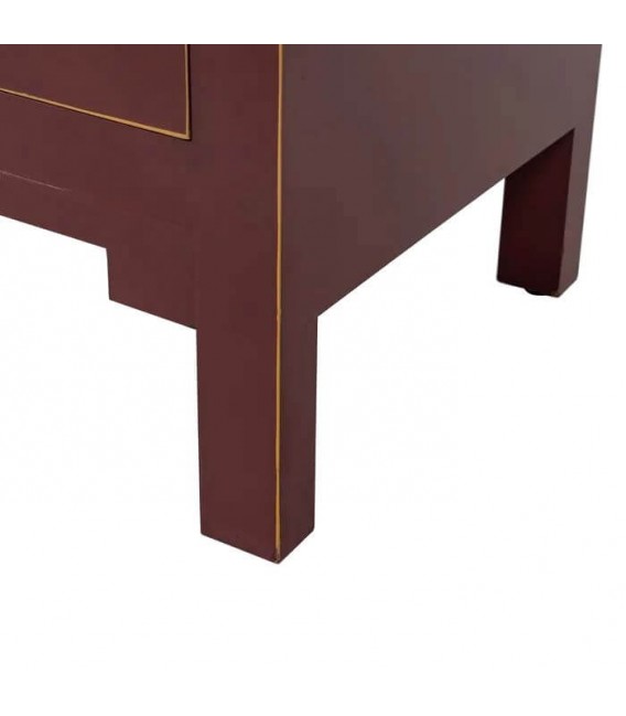 ARMARIO 100 X 45 X 160 MARTEA MADERA GRANETE PERFILADO ORO