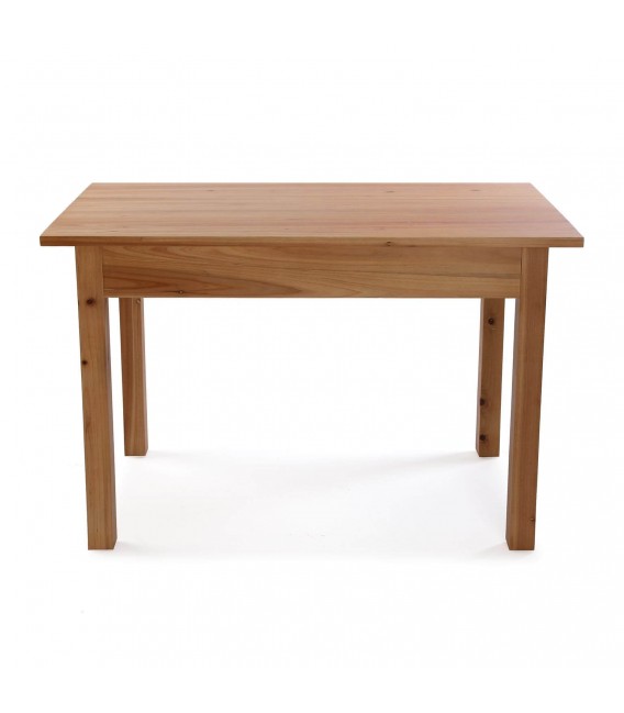 Mesa de cocina madera de abeto color miel