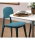 Silla polipropileno azul moderna