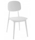 Silla polipropileno blanca