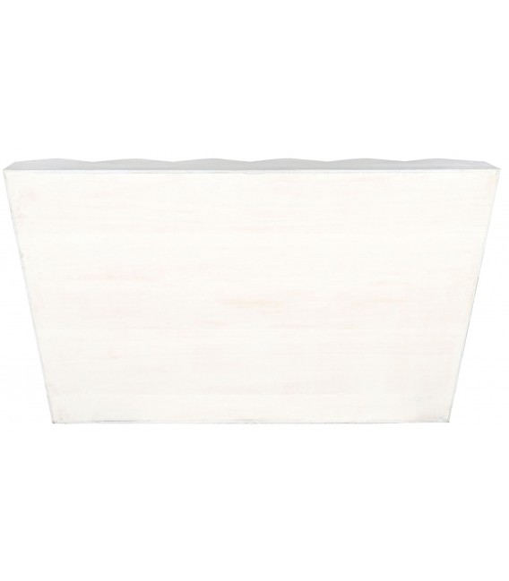 Consola de entrada madera de mango blanqueada