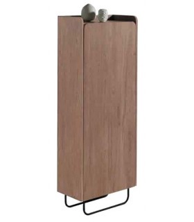 Mueble zapatero para 14 pares zapatos pares melamina nogal