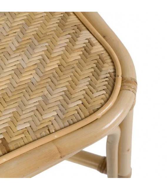 SILLA PORLAN RATAN NATURAL MDMHOGAR
