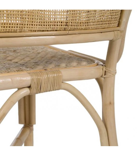 SILLA PORLAN RATAN NATURAL MDMHOGAR
