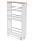 CARRO DE COCINA MDF BLANCO Y ROBLE MDMHOGAR