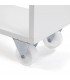 CARRO DE COCINA MDF BLANCO Y ROBLE MDMHOGAR