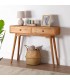 CONSOLA MADERA PINO COLOR MIEL MDMHOGAR