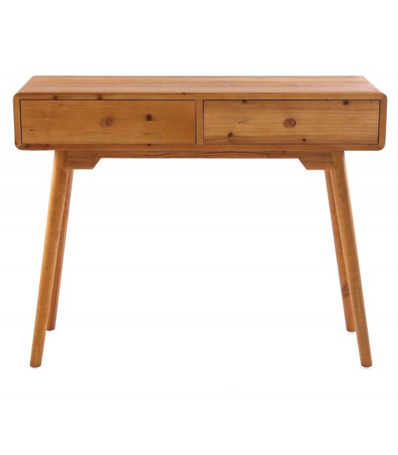 CONSOLA MADERA PINO COLOR MIEL MDMHOGAR