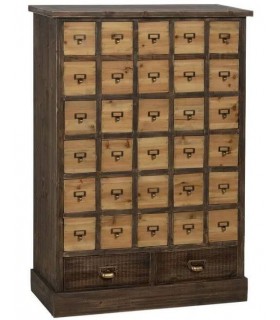 SINFONIER MADERA NATURAL Y NOGAL MULTI CAJONES MDMHOGAR