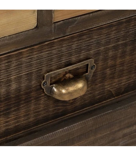 SINFONIER MADERA NATURAL Y NOGAL MULTI CAJONES MDMHOGAR