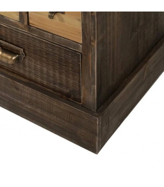 SINFONIER MADERA NATURAL Y NOGAL MULTI CAJONES MDMHOGAR