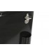 MUEBLE NEVERA PORTATIL ACERO NEGRA MDMHOGAR