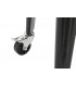 MUEBLE NEVERA PORTATIL ACERO NEGRA MDMHOGAR