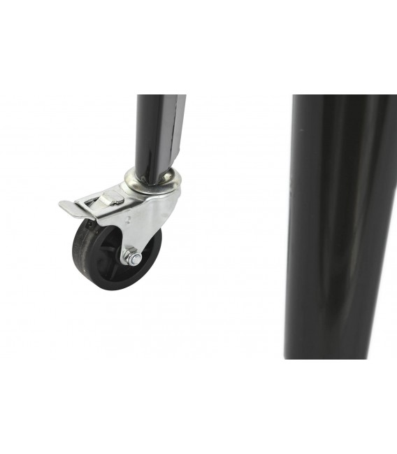 MUEBLE NEVERA PORTATIL ACERO NEGRA MDMHOGAR